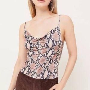 Urban Outfitters Ruby Cowl Neck Cami